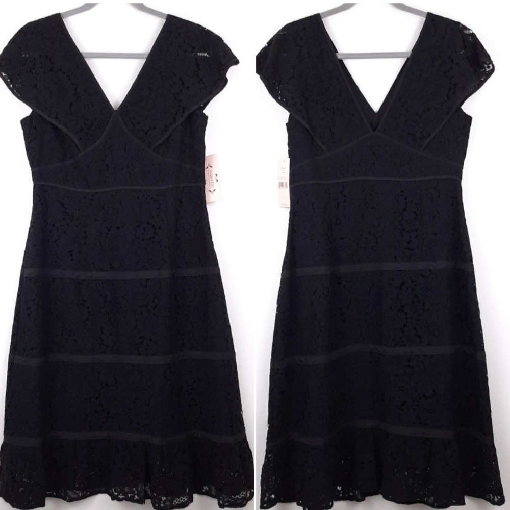 Nanette Lepore Black Sheath Halter Dress - Picture 3 of 7